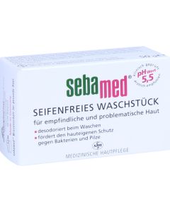 SEBAMED seifenfreies Waschstück-50 g