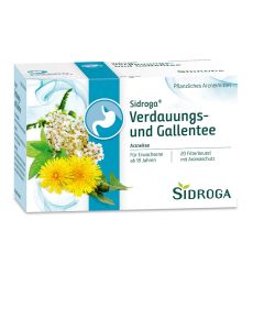 SIDROGA Verdauungs- und Gallentee Filterbeutel-20 X 2.0 g