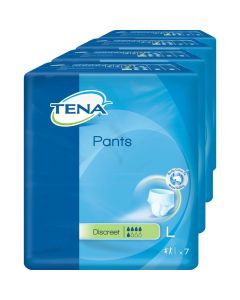 TENA PANTS Discreet L 95-125 cm Einweghose-4 X 7 St