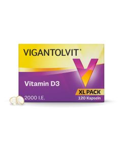 VIGANTOLVIT 2.000 I.E. Vitamin D3 Weichkapseln-120 St